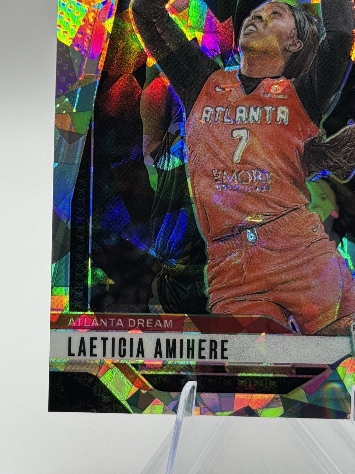 ❄️ 2024 WNBA Panini Prizm – Laeticia Amihere #54 Ice Prizms – Atlanta Dream
