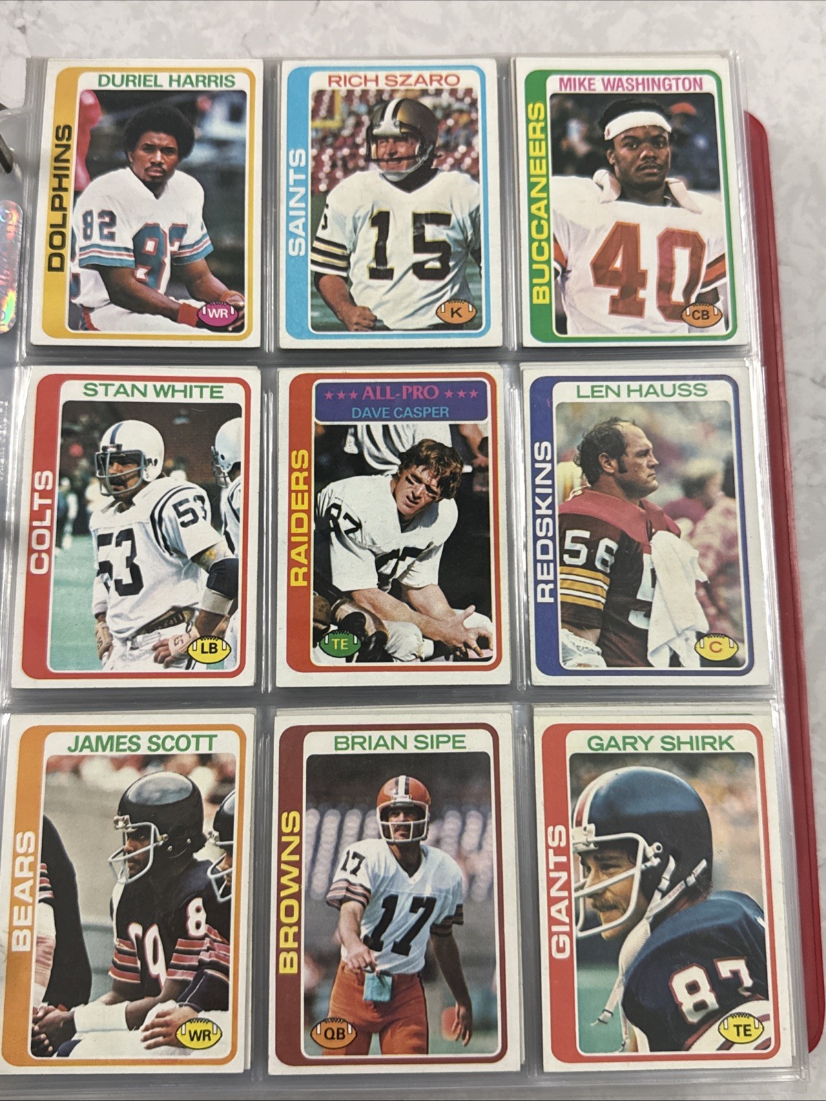1978 Topps Football Card #s 1-176 +Rookies -You Pick- NFL Trading Cards