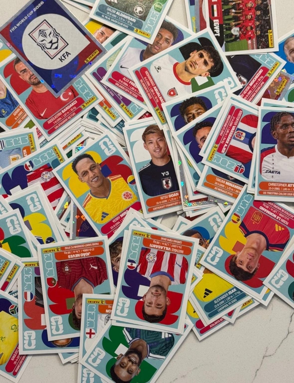 Panini FIFA World Cup 2026 Sticker Collection SINGLES COCA-COLA STICKERS