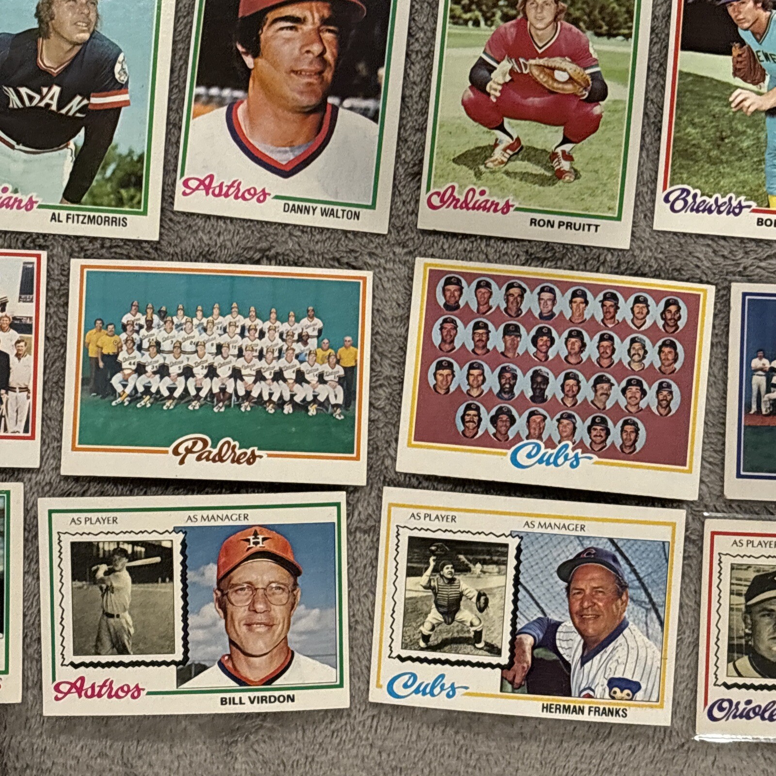 1978 Topps Baseball Card Singles #176-350 U Pick