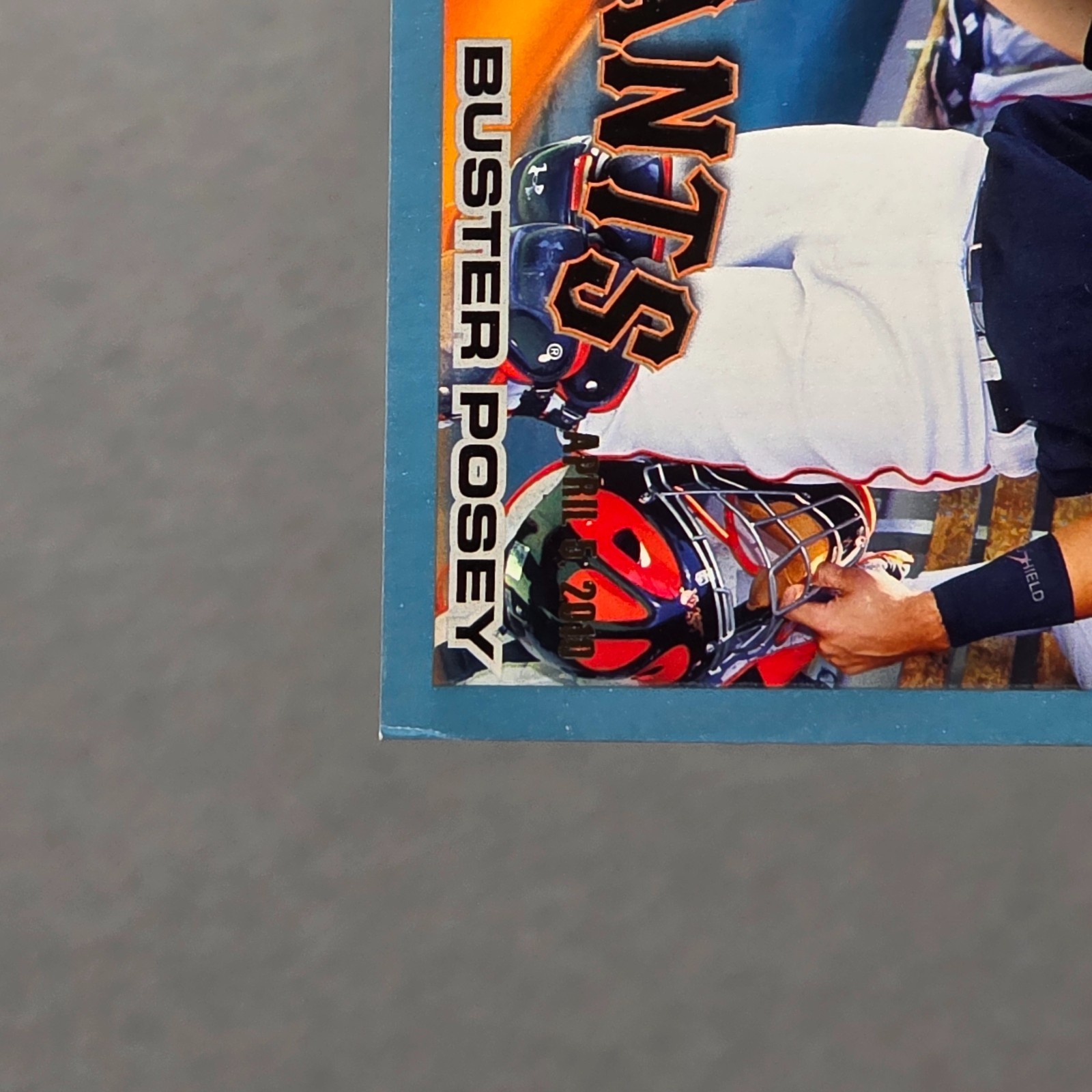 2010 Topps Opening Day #207 Buster Posey RC – Blue Border SP #d/2010 Giants READ