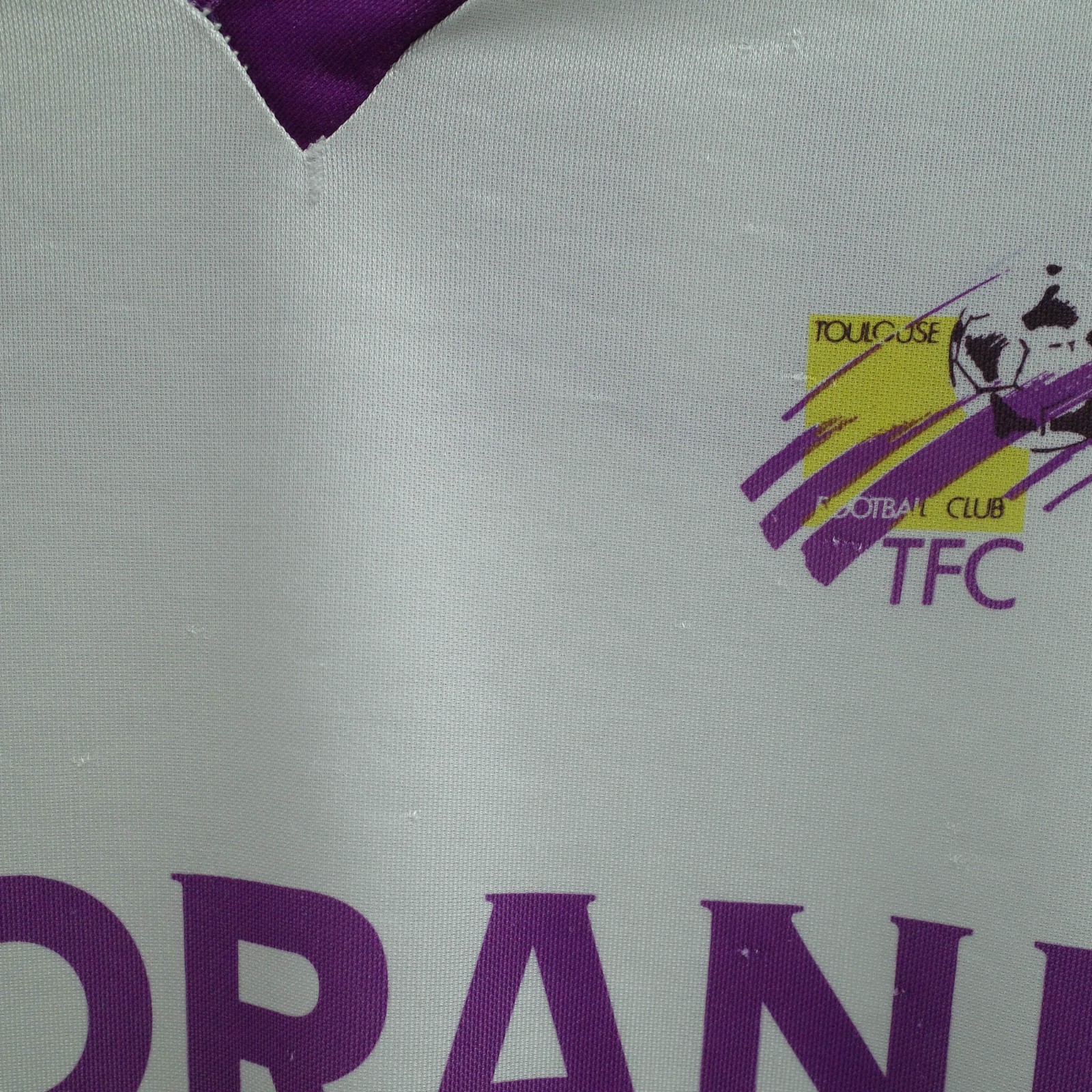 Vintage Toulouse FC 1990-92 Home Jersey L/S