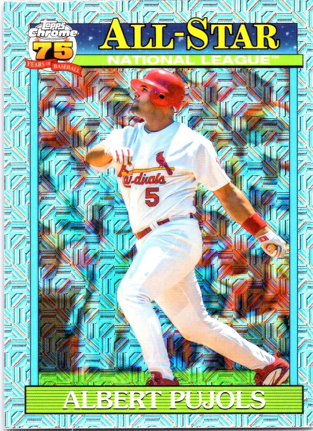2026 Topps Series 2 #91ASC-16 Albert Pujols- All Star Mojo Refractor
