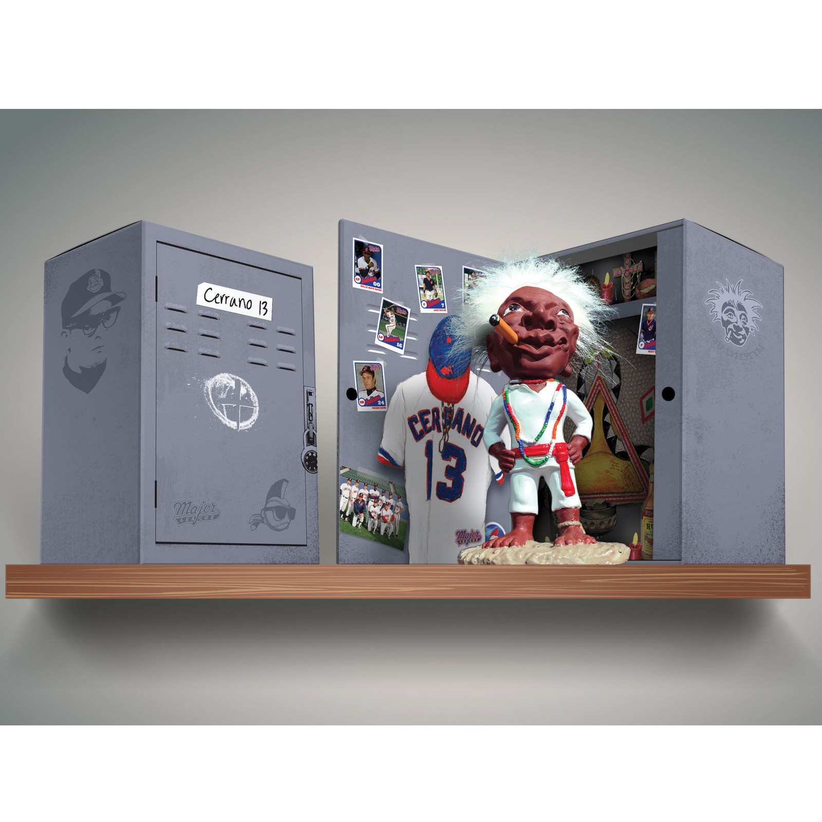 Jobu Major League Movie Replica 10″ Figure