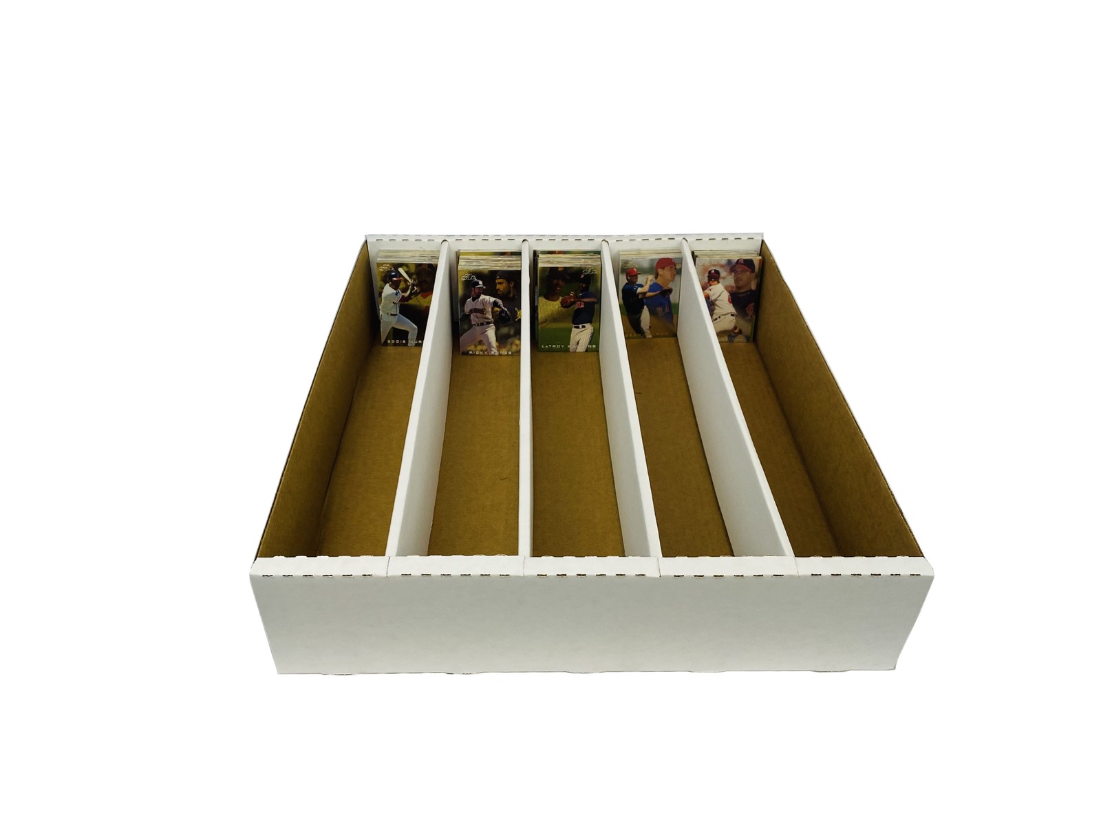 (8) MAX PRO FULL LID 5000 CT. 5 ROW TRADING CARD SUPER MONSTER CARDBOARD BOXES