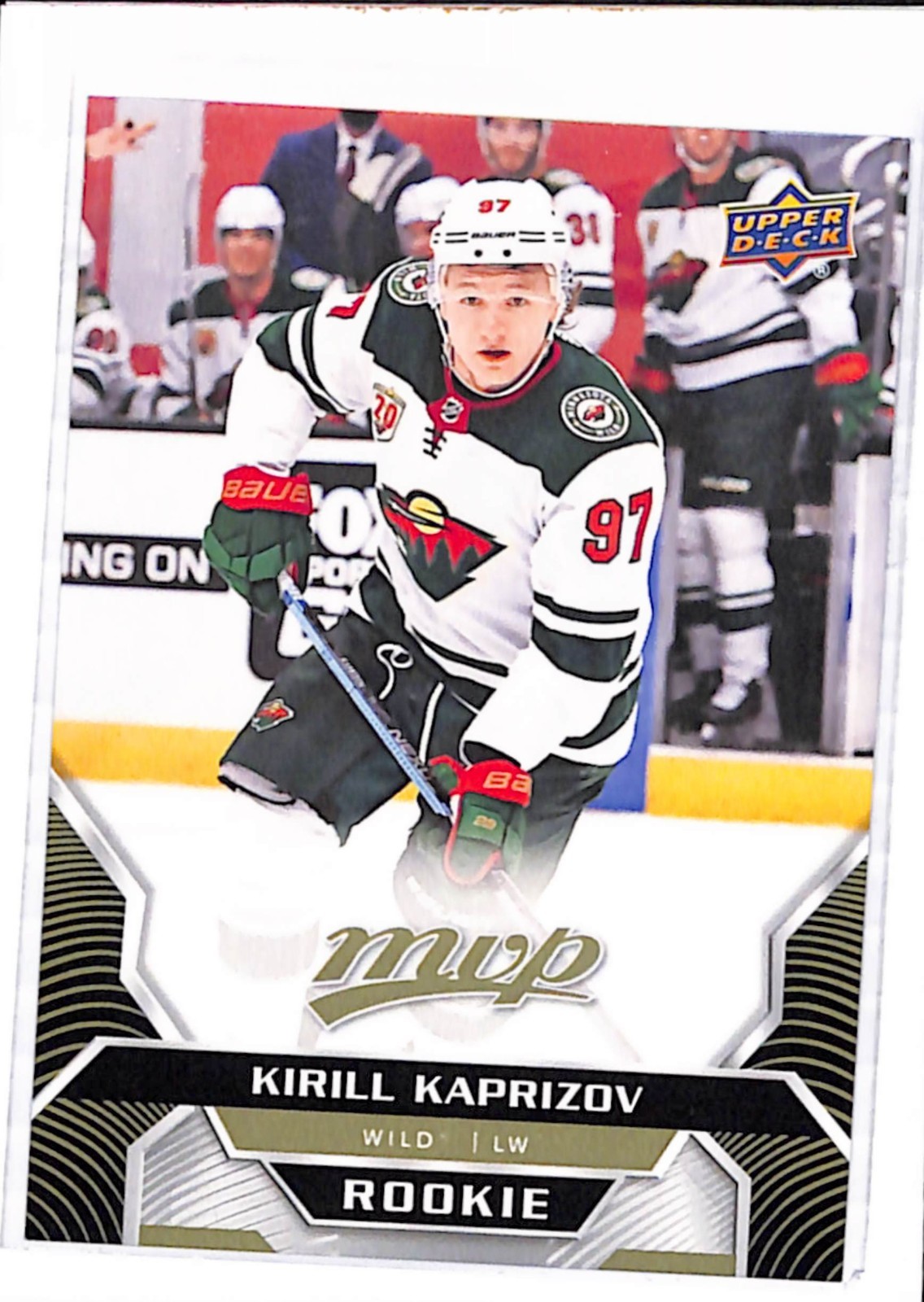 2020-21 Upper Deck Kirill Kaprizov Rookie Cards from many different sets – U PIC