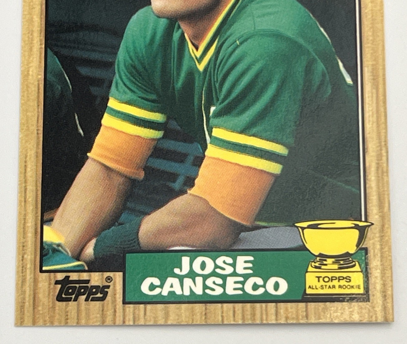 Jose Canseco 1987 Topps Tiffany #620 NM or Better