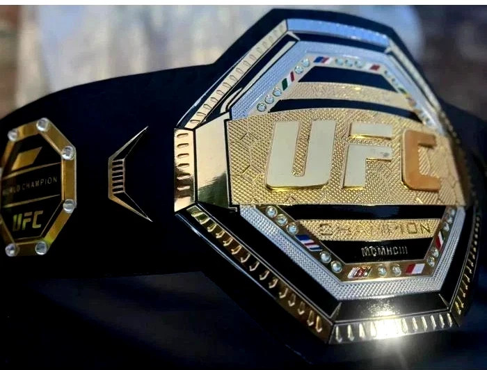 UFC Legacy Championship Title Belt Brass Gold Adult Size Replica Belt 4mm