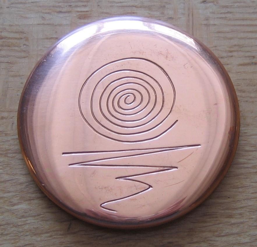 Official Olympic Participation Medal Barcelona 1992 in Unfinished Copper Rare!