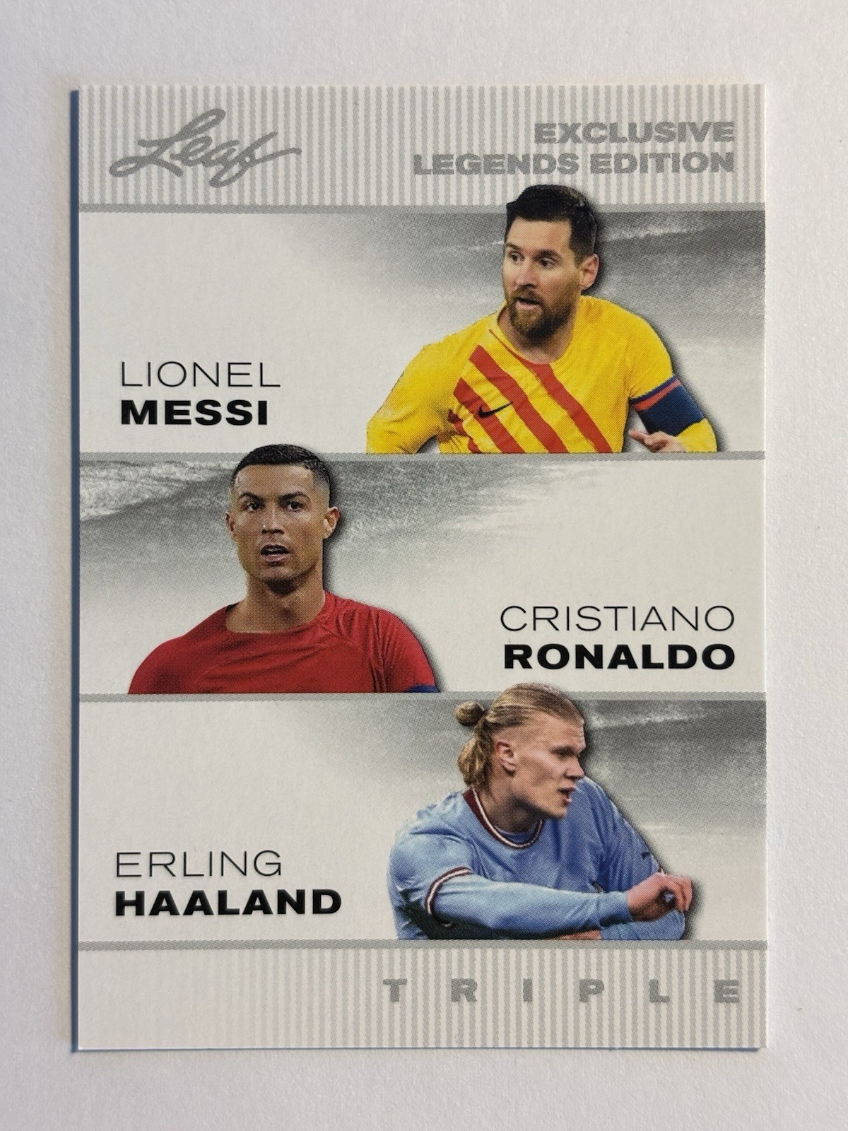Messi *Pele*Ronaldo Yamal 2024 “Special Release” Triples Lot (10) Soccer Cards