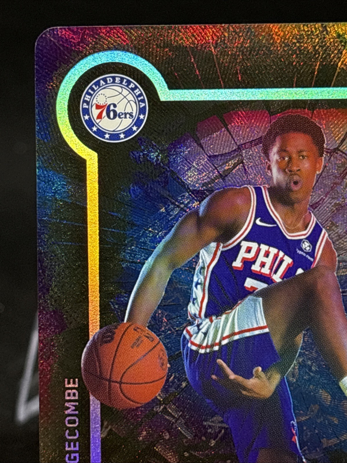 2025 Topps Match Attax VJ Edgecombe Breakthrough Baller 76ers RC #BB-VE Rookie