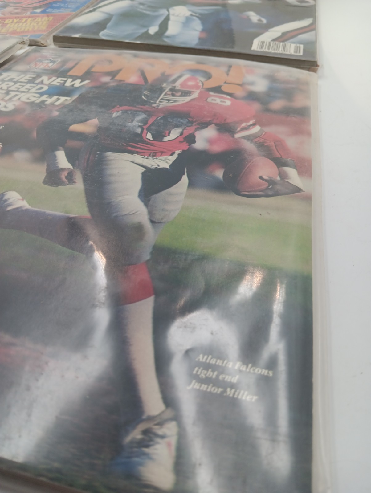 Lot of 4 1988 1982 1983 1988 Athlon’s Pro Football Annual Magazine Inside Sports