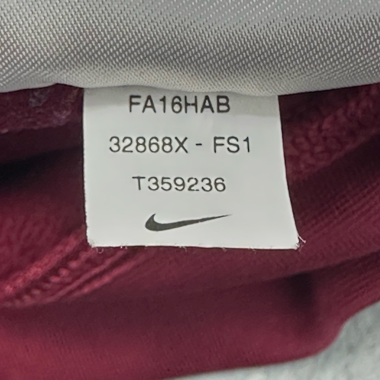 Nike 32868X-FS1 FSU Florida State Seminoles Mens Small Maroon Hoodie Sweatshirt