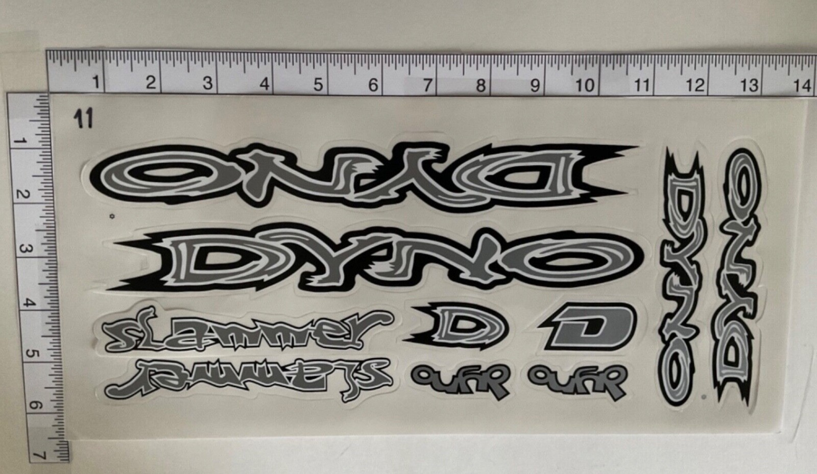 Dyno Slammer Stickers Decals – Die Cut (Multiple Colors Available; #1-13)