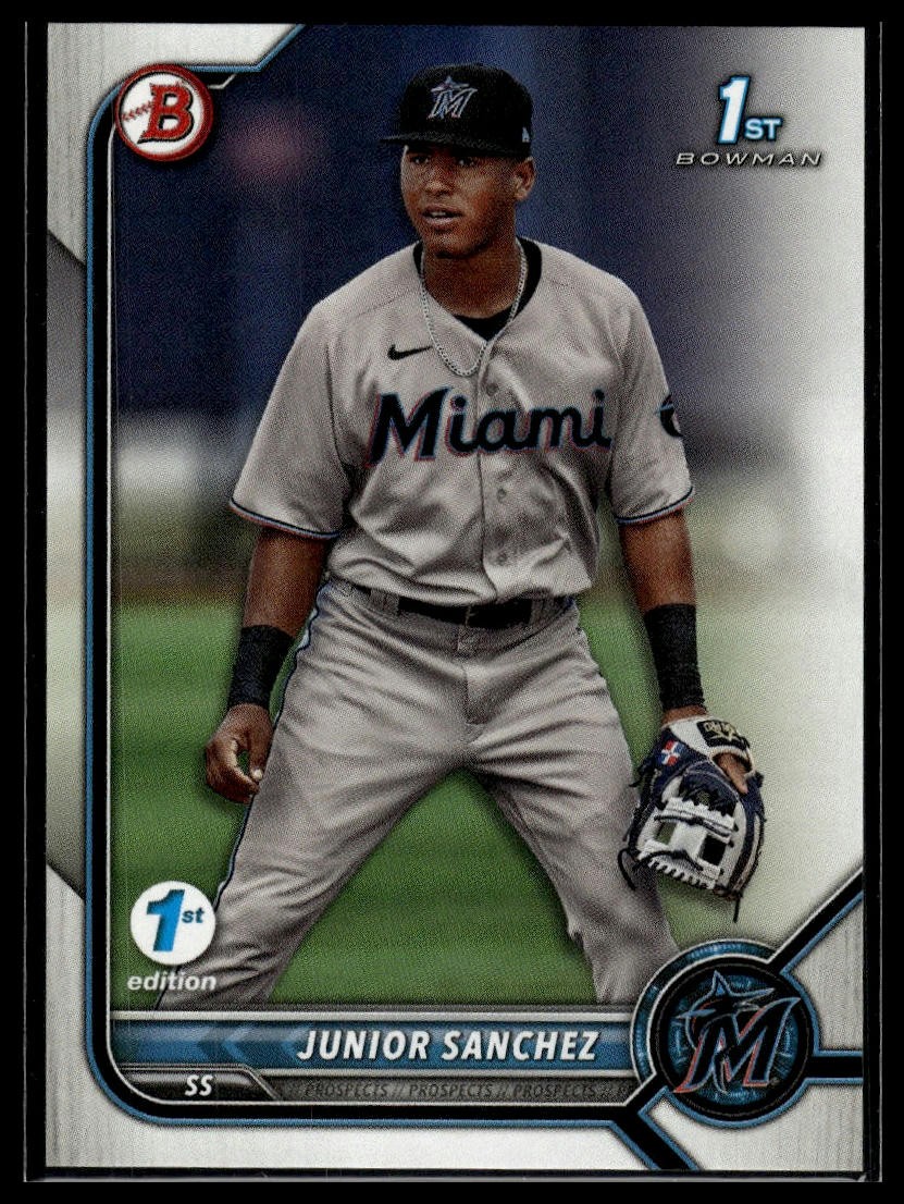 2022 Bowman 1st Edition #BPPF-111 Junior Sanchez