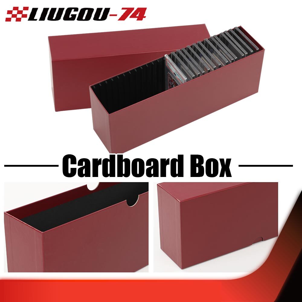 Slotted Graded Card Box Fit For PSA Certified Slabs Storage Case MTG Pokemon 1Pc