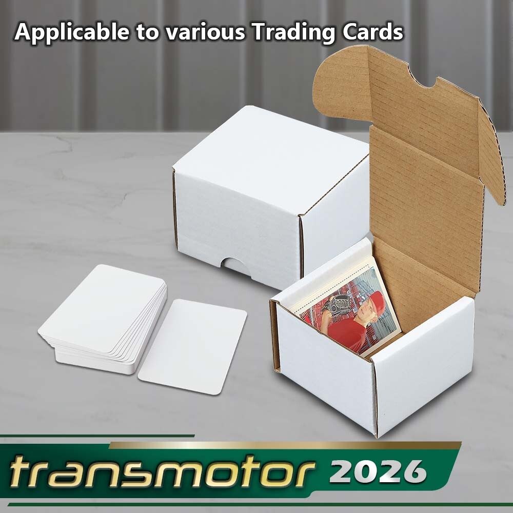 50 Cardboard Storage Boxes LOT 200 Count Ct Sports Cards Trading Max Pro Game WT