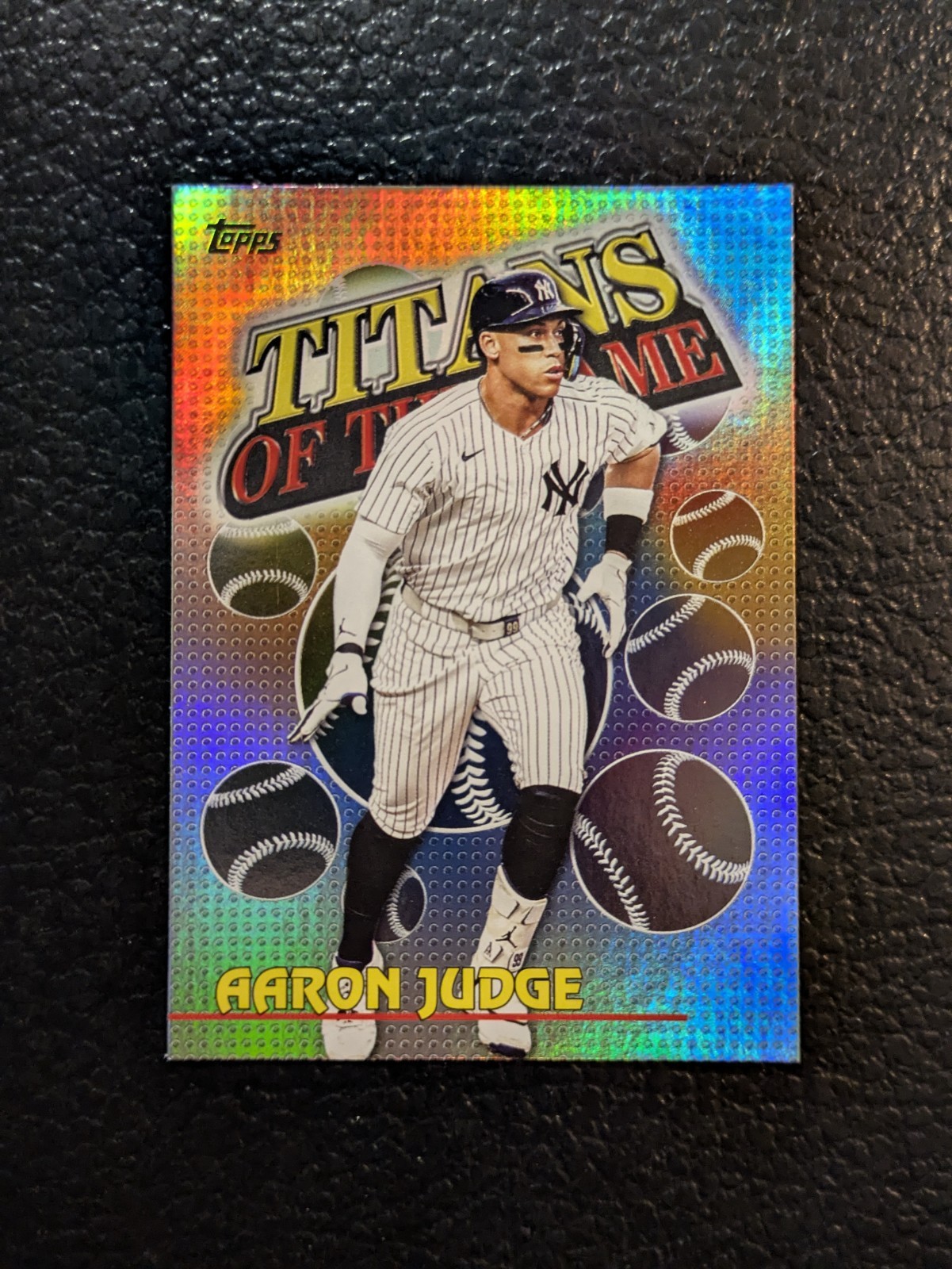 2026 Topps 75 Series 1 Baseball Aaron Judge Titans Of The Game #TOG-3