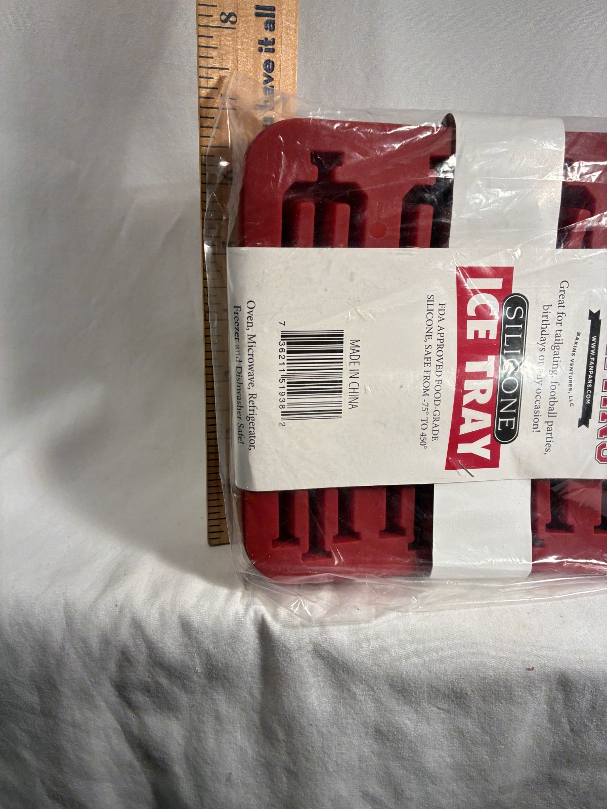 Indiana University IU Silicone ice Cube Trays Set of 2 Brand New With Tags.