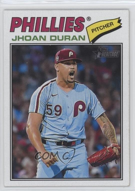2026 Topps Heritage SP Jhoan Duran #14 1ui4