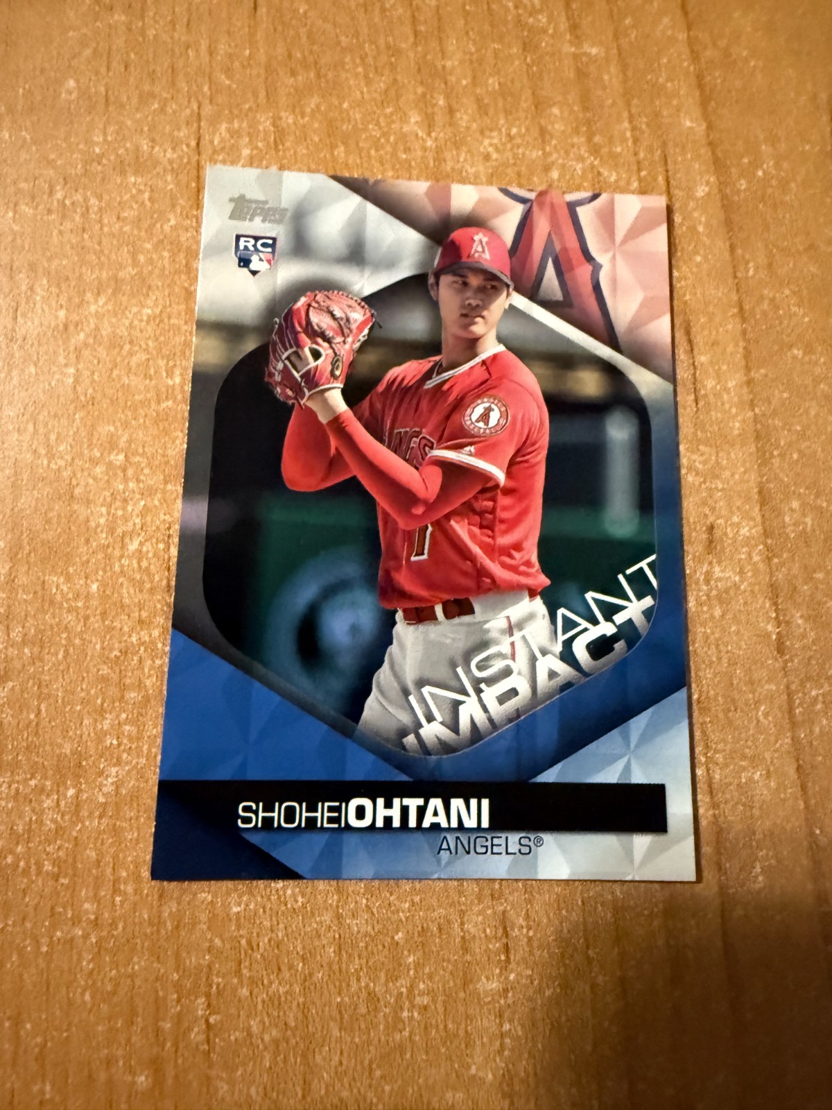 2018 Topps Series 2 – Shohei Ohtani – #II-7 Blue Parallel Instant Impact Rookie