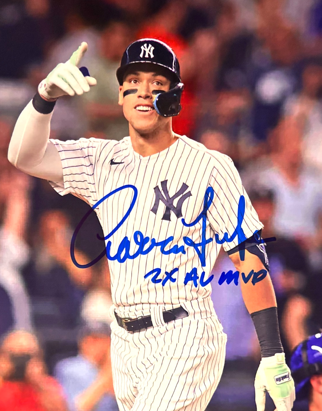 Aaron Judge Signed 8×10″ MLB: NY YANKEES Original Authentic Autograph w/COA