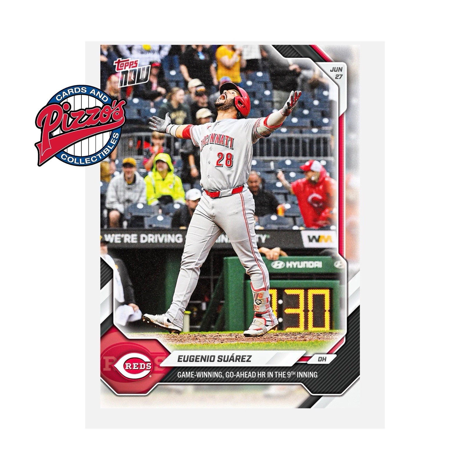 Eugenio Suarez Game Winning HR 2026 MLB Topps NOW Card 384 Presale