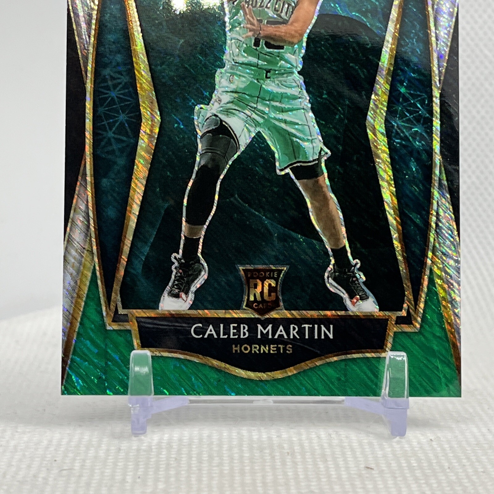 2020-21 Select Caleb Martin #173 Premier Blue White Green Shimmer /25 Rookie RC