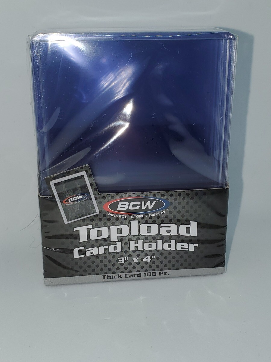 Top Loaders – Colors, Thick, Vertical, Horizontal – Trading Card Supplies