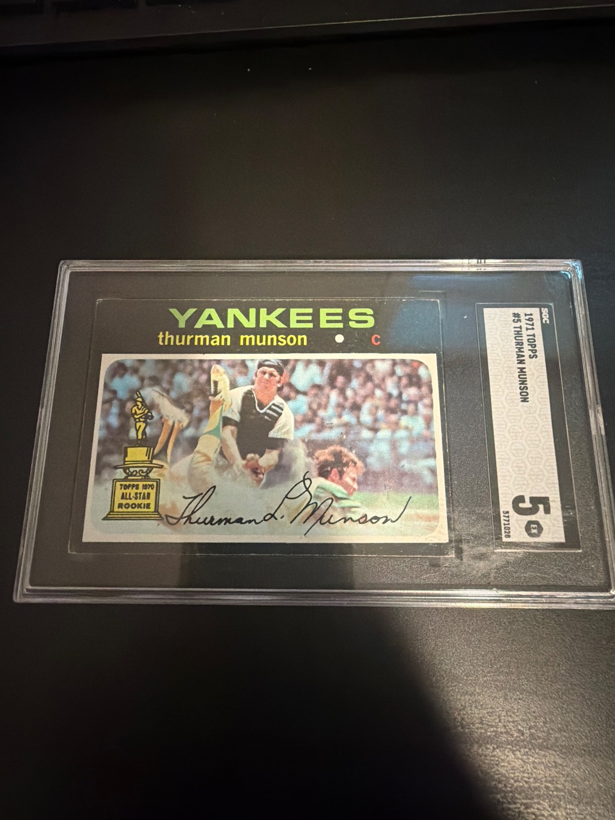 1971 Topps – Thurman Munson #5