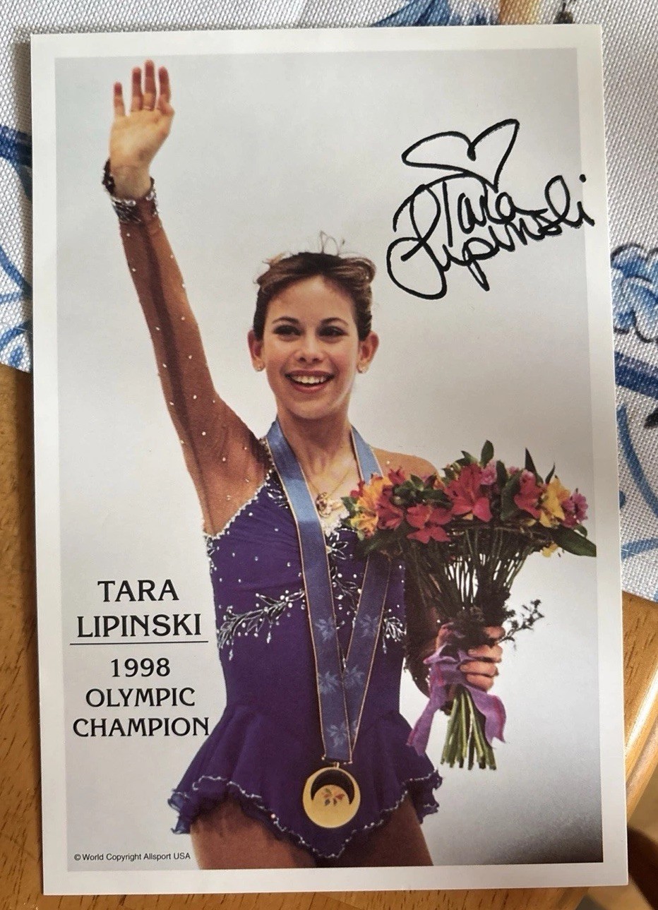 Tara Lipinski Signed 6×9 Photo Ice Skating