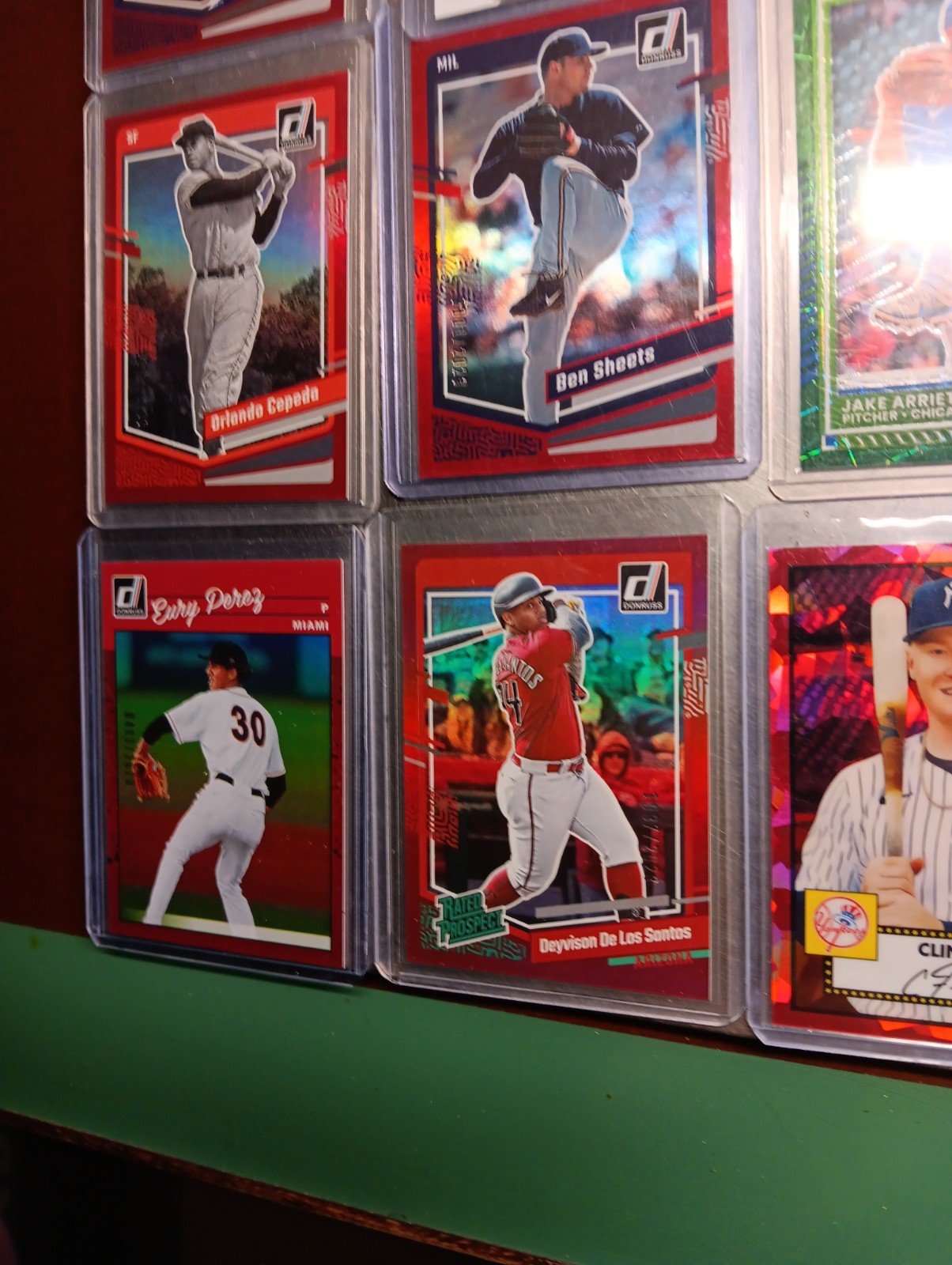 Lot Of 20 Different Miscellaneous Serial Numbered Baseball Cards