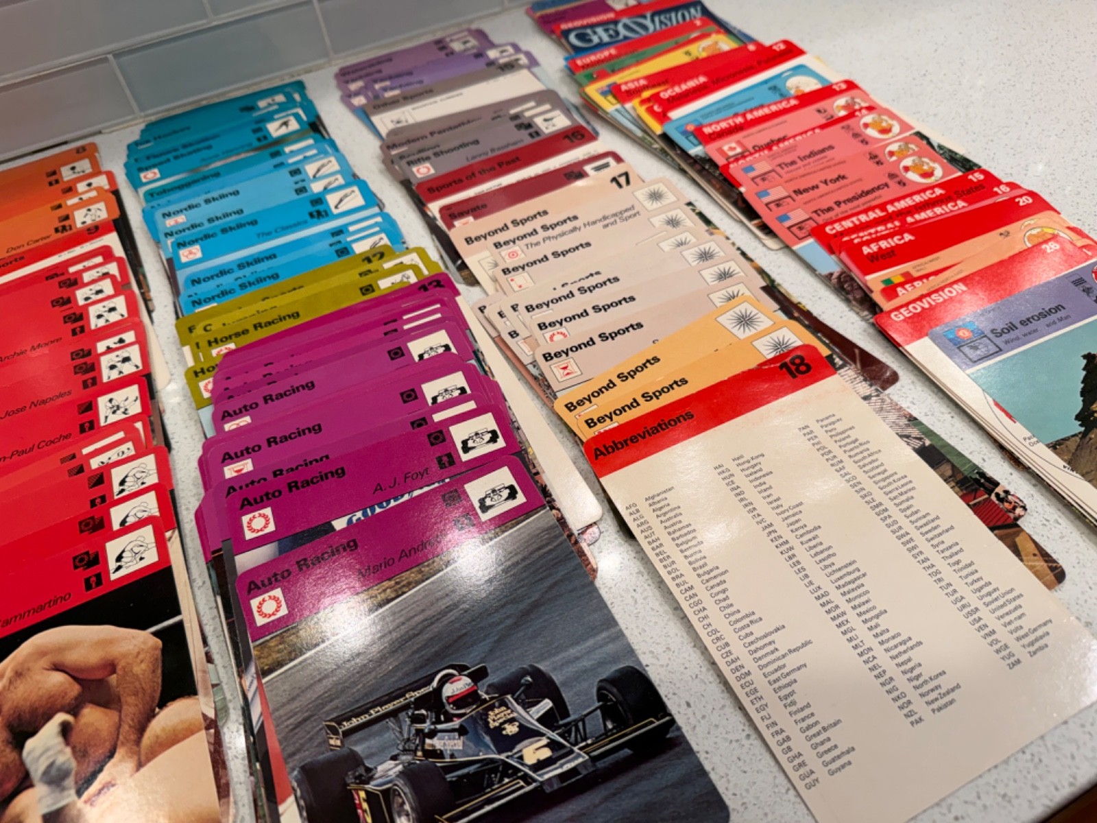 HUGE 1977-78 Sportscaster Cards – Dividers – Booklets ASSORTED 550+ piece Lot