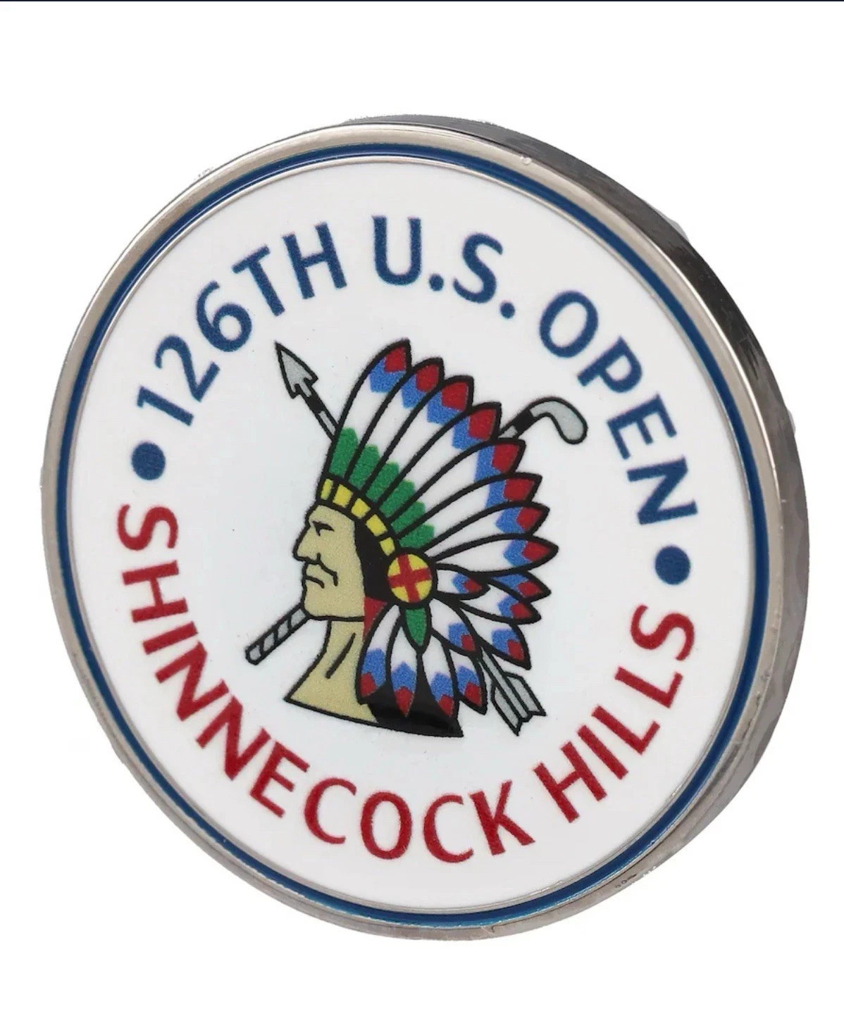 2026 US OPEN 126th Championship Golf 2 Sided Ballmarker Shinnecock Hills QTY=1