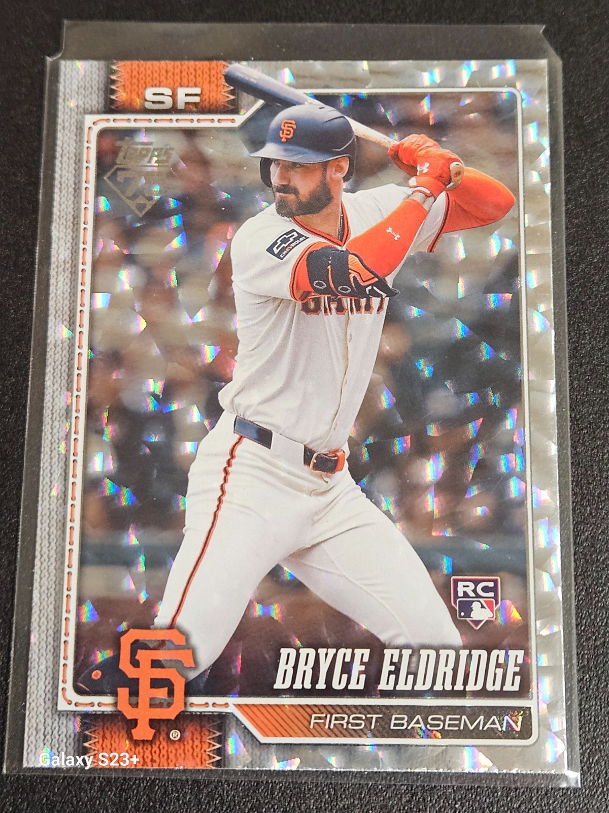2026 Topps Series 2 Super Box Bryce Eldridge RC Silver Foil Board #406 Giants