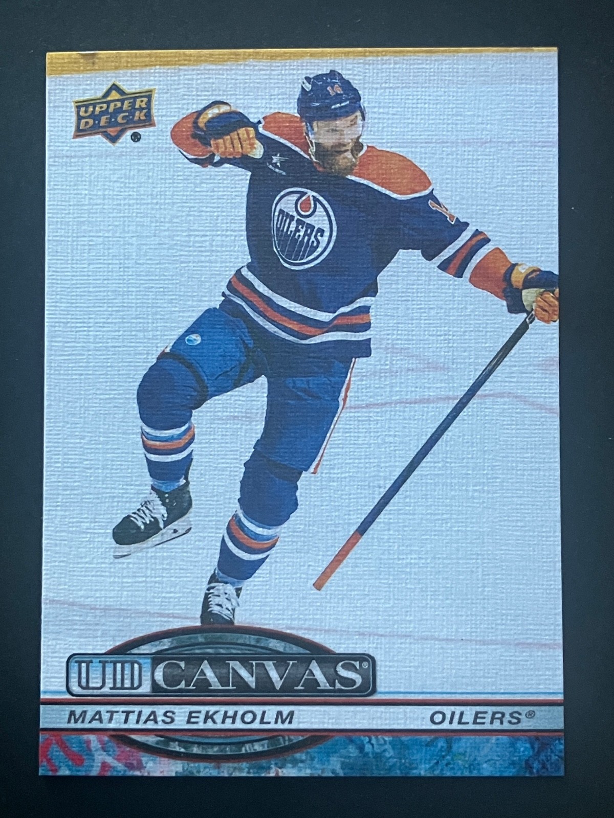 2025-26 Upper Deck Canvas Base / Black & White Parallels Kucherov – Smith – Aho