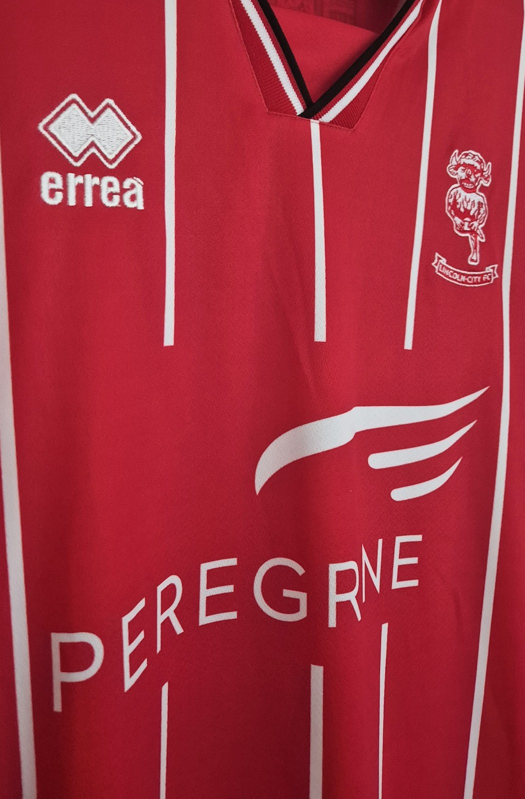 Lincoln City Football Shirt 2020/21 Mens Size 5XL 26″ PTP Errea Please See Below
