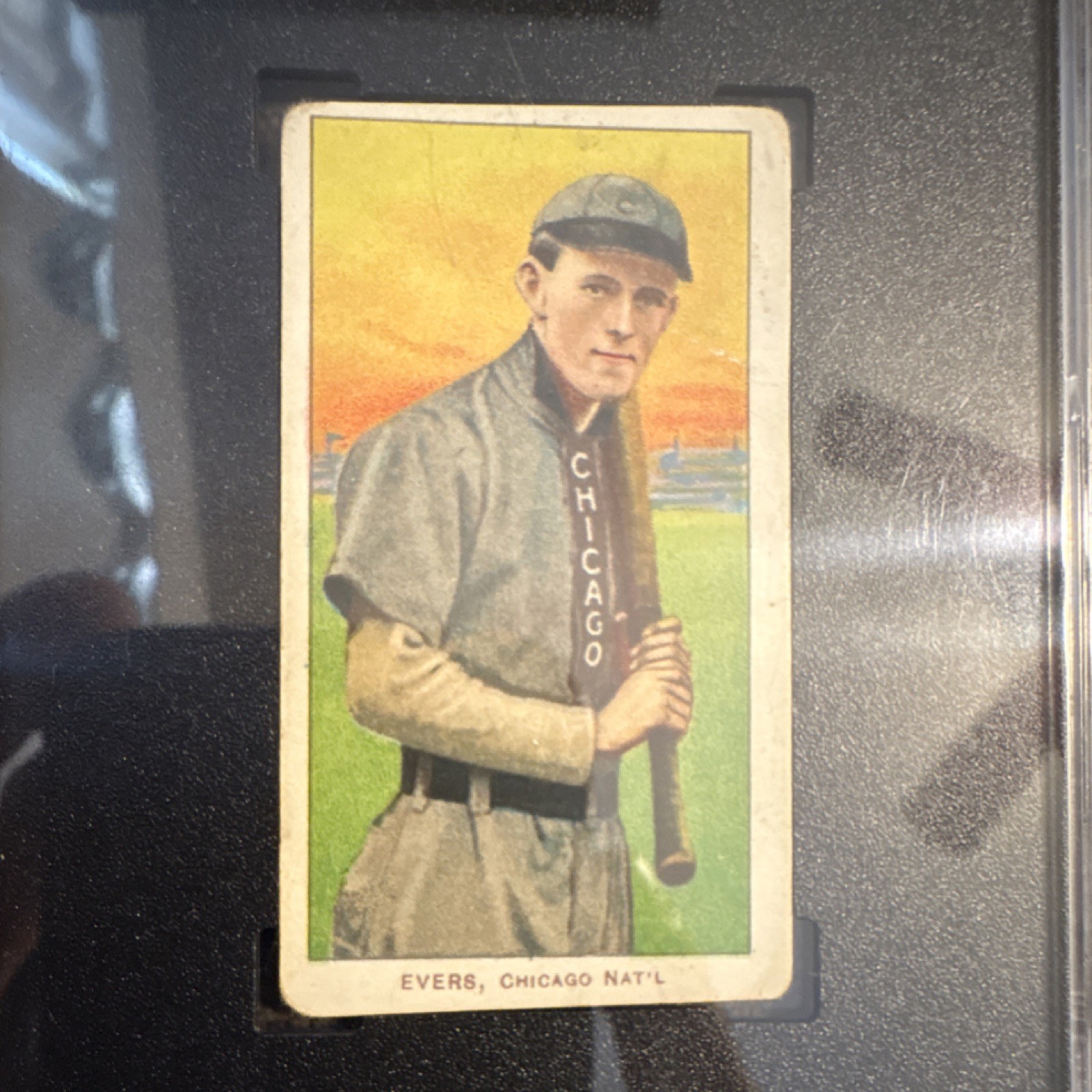 Sweet Caporal 1910 T206 Johnny Evers Chicago on Shirt SGC 3