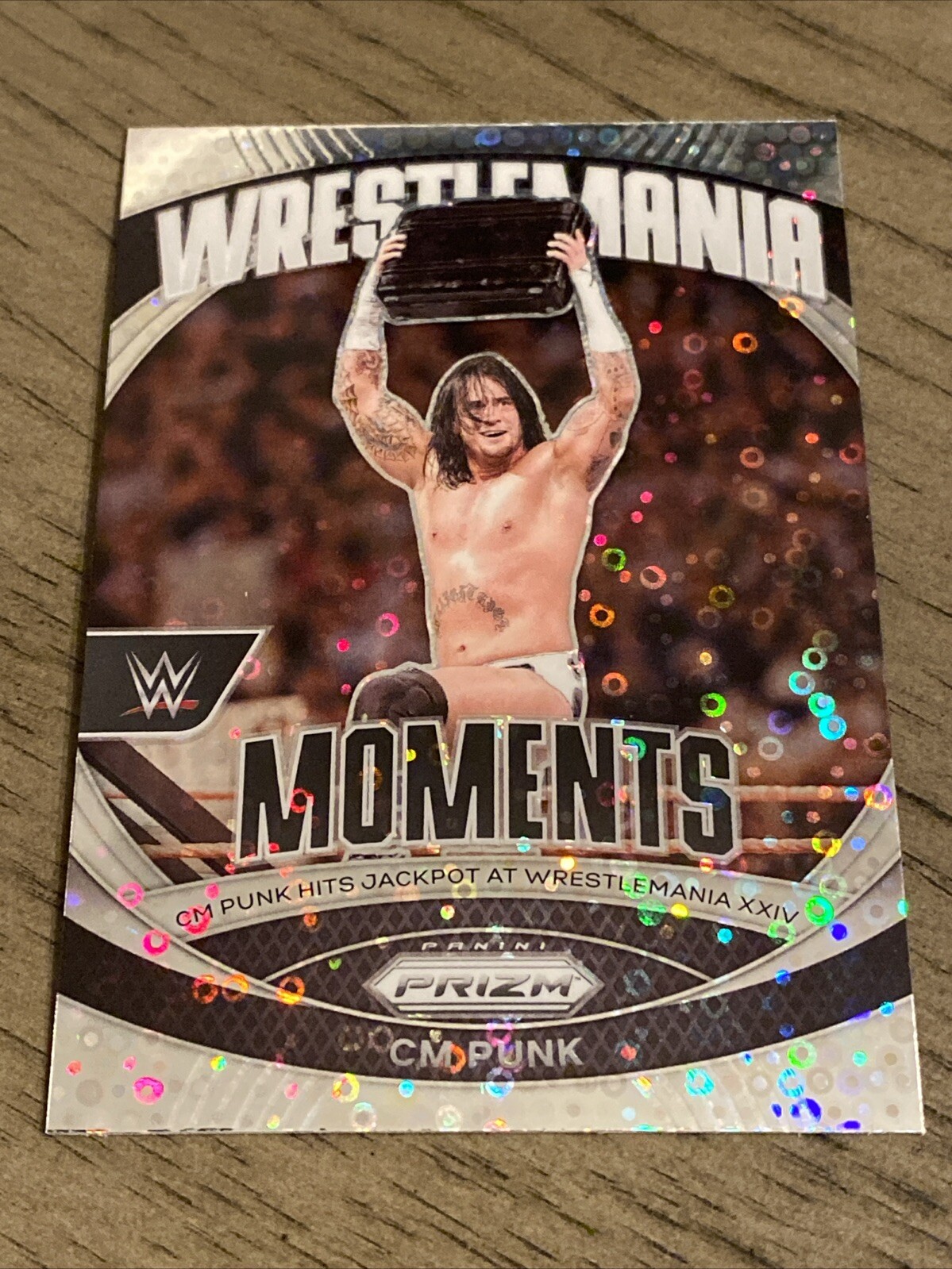 WRESTLEMANIA MOMENTS UNDER CARD SILVER DISCO 2024 Panini Prizm WWE You Choose!