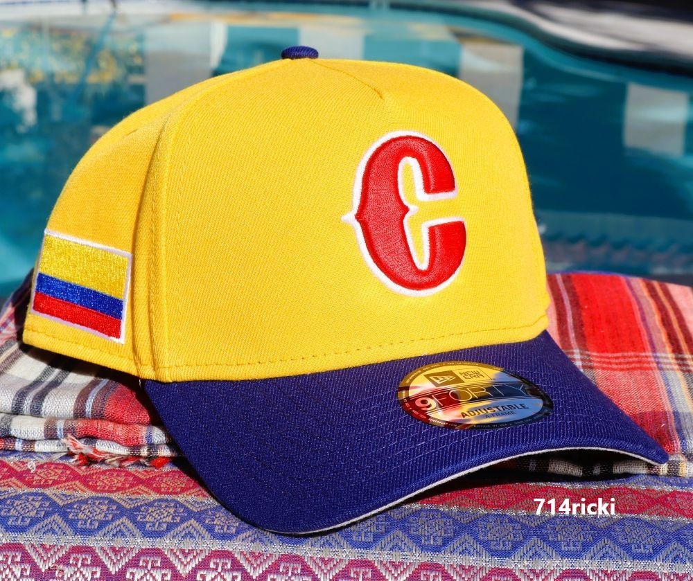 2026 WBC Colombia World Baseball Classic Snapback Hat New Era 9FORTY A-FRAME