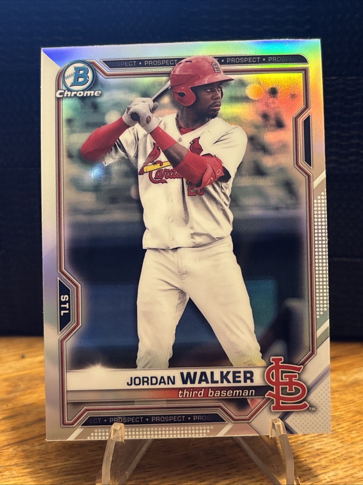 2021 Bowman Draft #BDC-187 Jordan Walker Chrome Refractor
