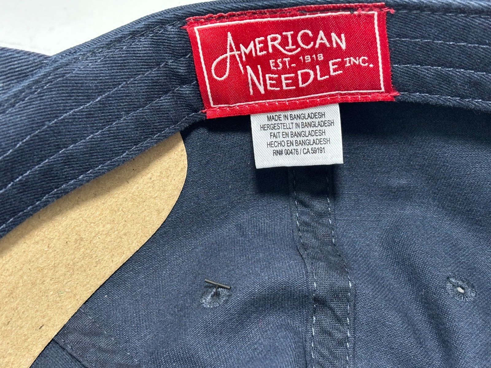 American Needle SANKEI ATOMS Hat Cap Japanese NIPPON Baseball Team Navy Blue