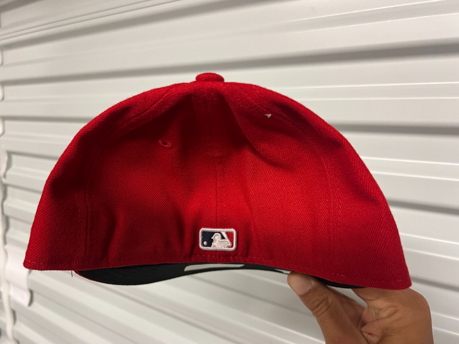 Los Angeles Angels MLB Red Low Profile Fitted Hat – New