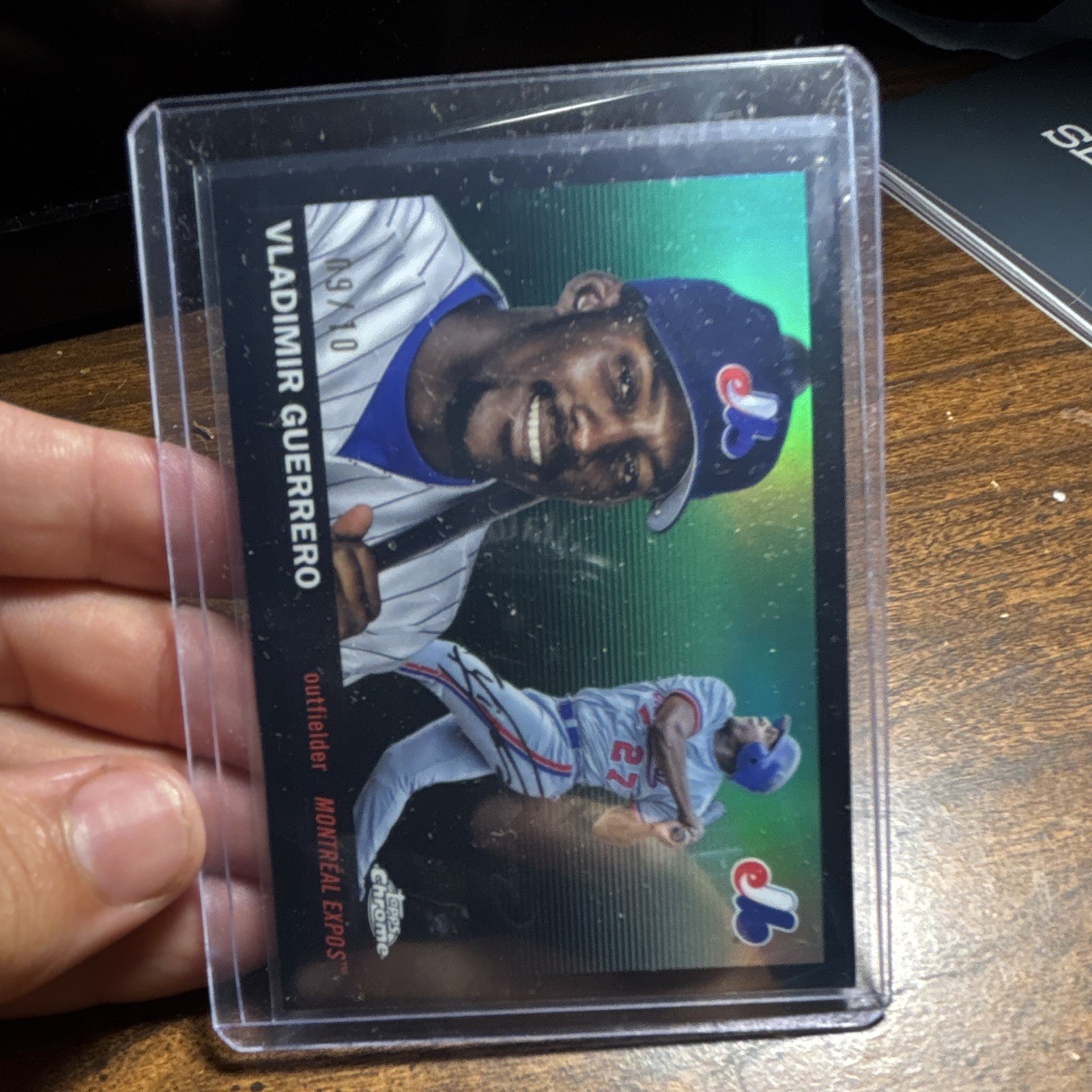 Topps Chrome Platinum 2026 Vladimir Guerrero #406 Montreal Expos Serial #/10
