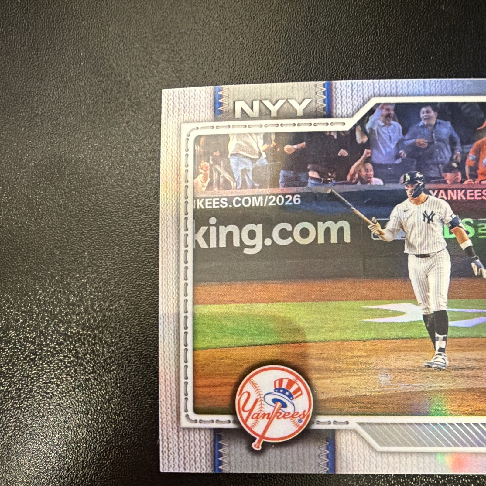 2026 Topps Chrome Aaron Judge Super Short Print Image Variation – Yankees
