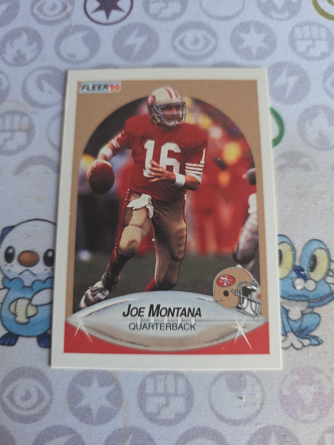 1990 Fleer Joe Montana #10 San Francisco 49ers Quarterback