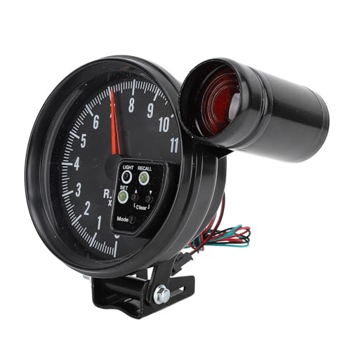 12V 5in Car Tachometer with LED Shift Light 7 Color Display 11 RPM for 4 6 8