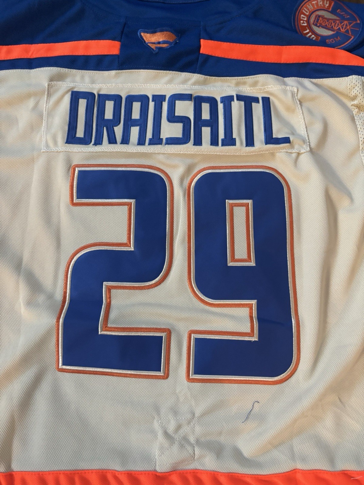 Edmonton Oilers Alternate Jersey Leon Draisaitl Jersey Adult XL (54) NWT