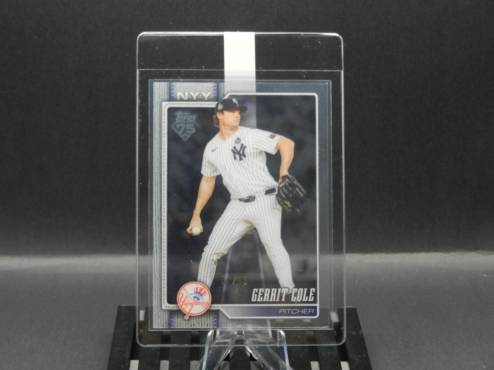 ⚾ GERRIT COLE /10 | CLEAR VARIATION SSP | 2026 Topps Series 2 #450 | 1:3,394 🔥
