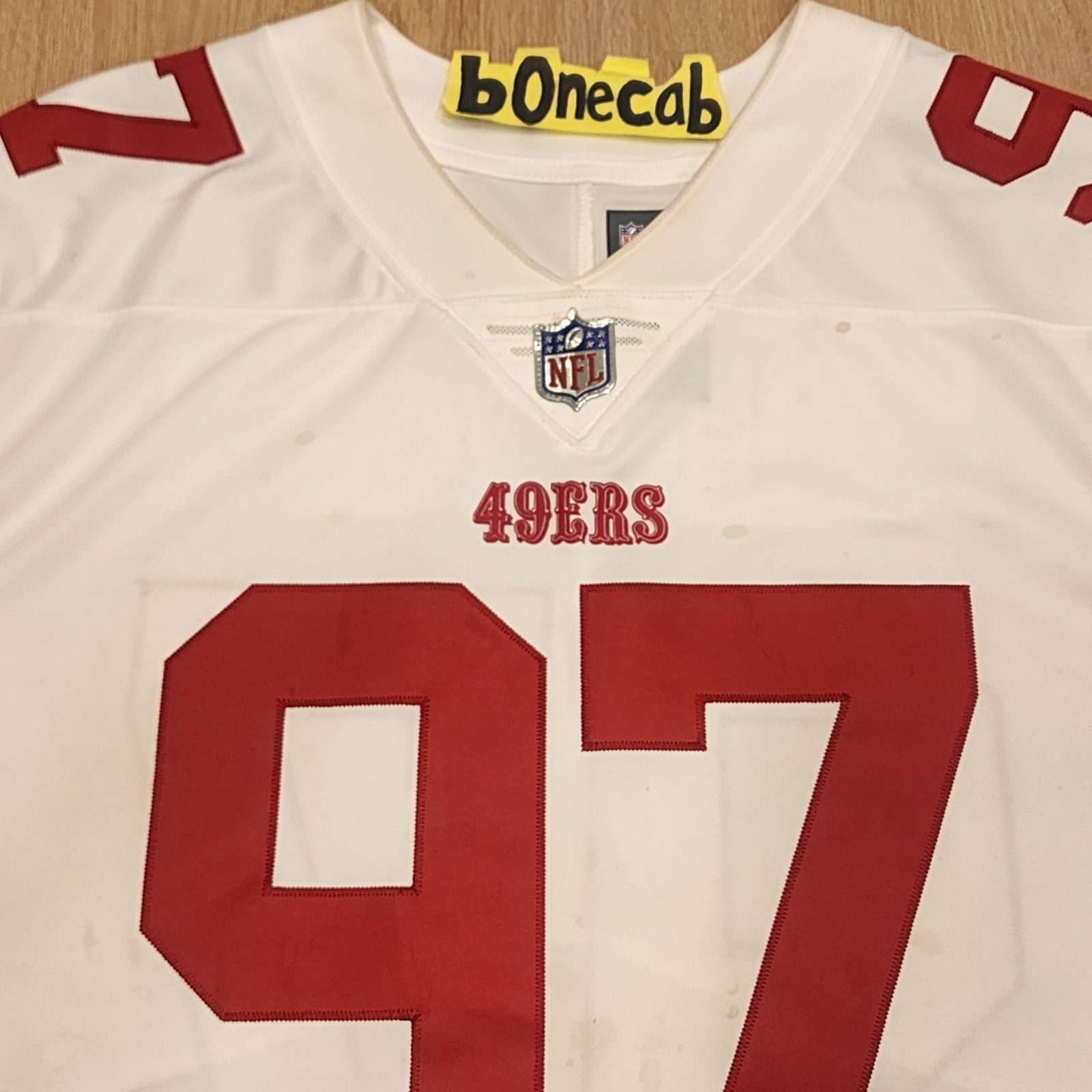 49ers Jersey XL Nick Bosa Stitched Nike Vapor Limited San Francisco *RARE* 2022